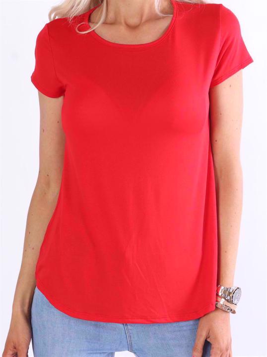 Otine Short - Enkel blus med korta ärmar (bestseller)